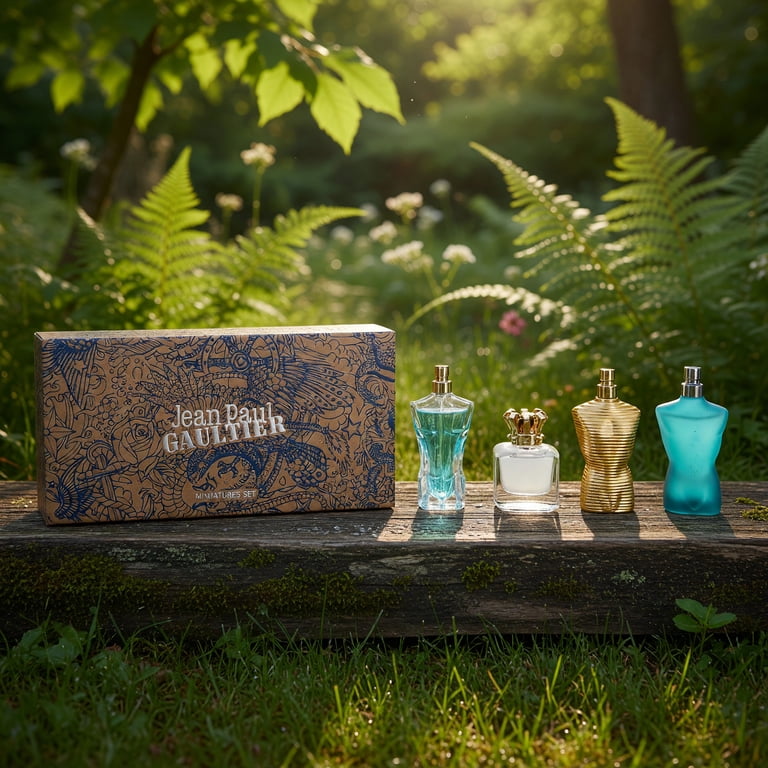 Jean Paul Gaultier, 4 Piece Gift Set for Men, Le Male EDT, Scandal