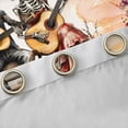 thumbnail image 4 of Homewish Couple Romantic Skeleton Blackout Curtains Set of 2 (52x84 Each), Rustic Groovy Floral Window Curtains, Valentines Day Curtains and Drapes, Blackout Curtains Home Decor, 4 of 6