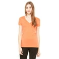 thumbnail image 2 of Bella + Canvas B6035 Women's Jersey Deep V-Neck T-Shirt, 2 of 2
