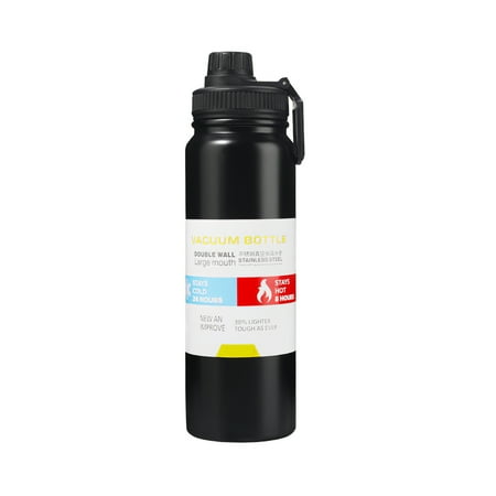 

800ml Stainless Mug Cup Vacuum-Insulated Travel Mug Water Bottle With Filter For Women Sports Men