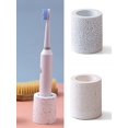thumbnail image 1 of 2 uds soporte de maquinilla de afeitar de cepillo de dientes de diatomita Natural para baño TUNC Sencillez, 1 of 5