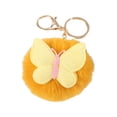 thumbnail image 1 of Minnieouse LLavero de bola de pelo de aleación para niños, decoración de dibujos animados a la moda, llavero portátil, bolso, llavero colgante, Accesorios de disfraces Jengibre Minnieouse AP014327-06, 1 of 1