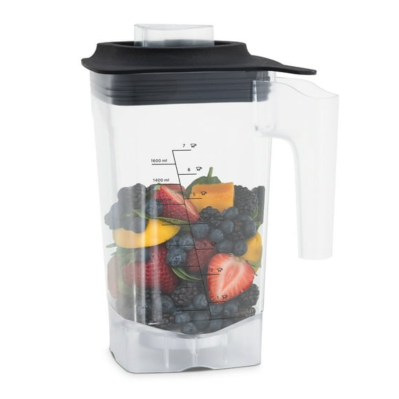 Vaso con Aspas Cookify, Repuesto Para Licuadora Profesional de 1.6 Litros .