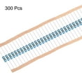 thumbnail image 3 of 300pcs Metal Film Resistors 100 Ohm 0.25W 1/4W 1% Tolerances 5 Color Bands, 3 of 4