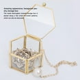 thumbnail image 3 of Justharion Jewelry Box Glass Case Storage Holder Hexagon Organizer Large Capacity, 3 of 6