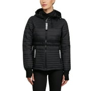 Kendall + Kylie Avalon Quilted Puffer with Neck Vent for Women