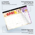 thumbnail image 4 of SUNEE Desk Calendar 2027 - 17" x 12", 18-Month，Oct. 2026 - Mar. 2028, Desktop Calendar with 308 Planner Stickers, Cartoon, 4 of 9