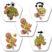 My First Castle Panic, Cooperative Board Games for Kids 4-6 & 6-8, 1-4 Players, 20 Min., Kids Board Games Ages 4-8, Fireside Games