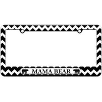 Mama Bear License Plate Tag Frame, Multiple Colors