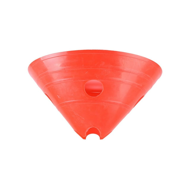 Wosthever Disco de entrenamiento de fútbol, ejercicio deportivo, marcador de espacio de fútbol, pelota reutilizable para Deportes y aire libre Rojo