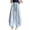 H209 Light Blue, variant on SJLDQY Girls Wide Leg Pants Casual Elastic Drawstring Waist Baggy Pants for Girls Comfy Pants with Pockets