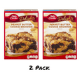 thumbnail image 2 of Betty Crocker Delights Peanut Butter Cookie Brownie Bar Mix, 2 Pack, 17.2 oz., 2 of 5