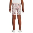 thumbnail image 3 of 365 Kids from Garanimals Girls Hello Kitty Print Bermuda Shorts, Sizes 4-10, 3 of 5