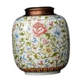 thumbnail image 2 of Carrito de té, bote de té de , decoraciones para el hogar, escritorio, cocina, encimera, bote de almacenamiento sellado, tarro de té para Color del esmalte, 2 of 8