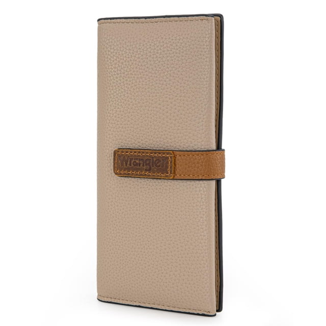 Cartera Montana West X Wrangler Slim, plegable, RFID, 20 x 9 cm
