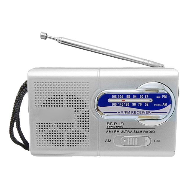 Radio Portátil Am FM Mini Regalos Vintage para Personas Mayores Ancianos (estilo 1)