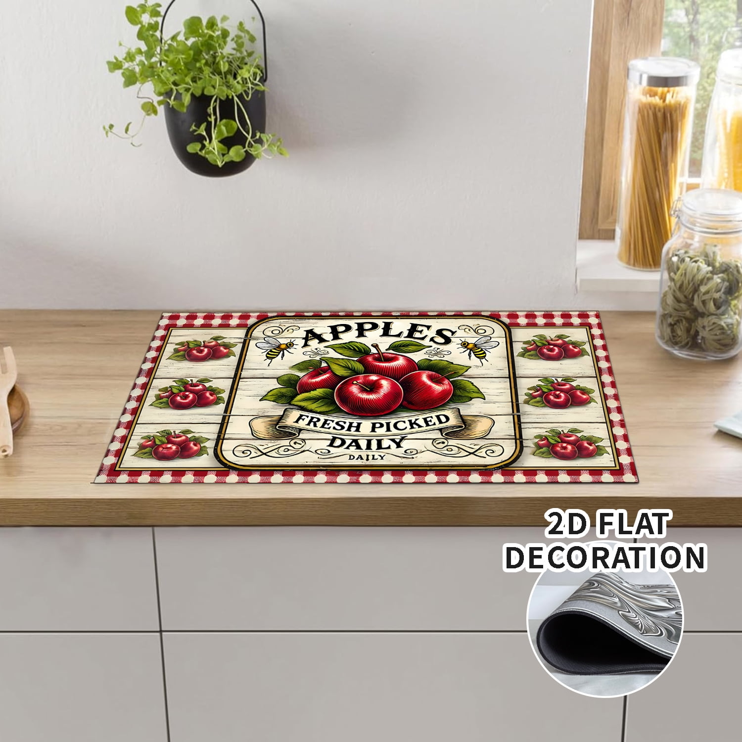 Stove Top Cover for Electric Stove 28 "x 20 ", fruit pattern Heat Resistant Glass Top Stove Cover Protector, Induction Cooktop Protector Stove Top Covers Mat, Kitchen Flat Stove Top Covers