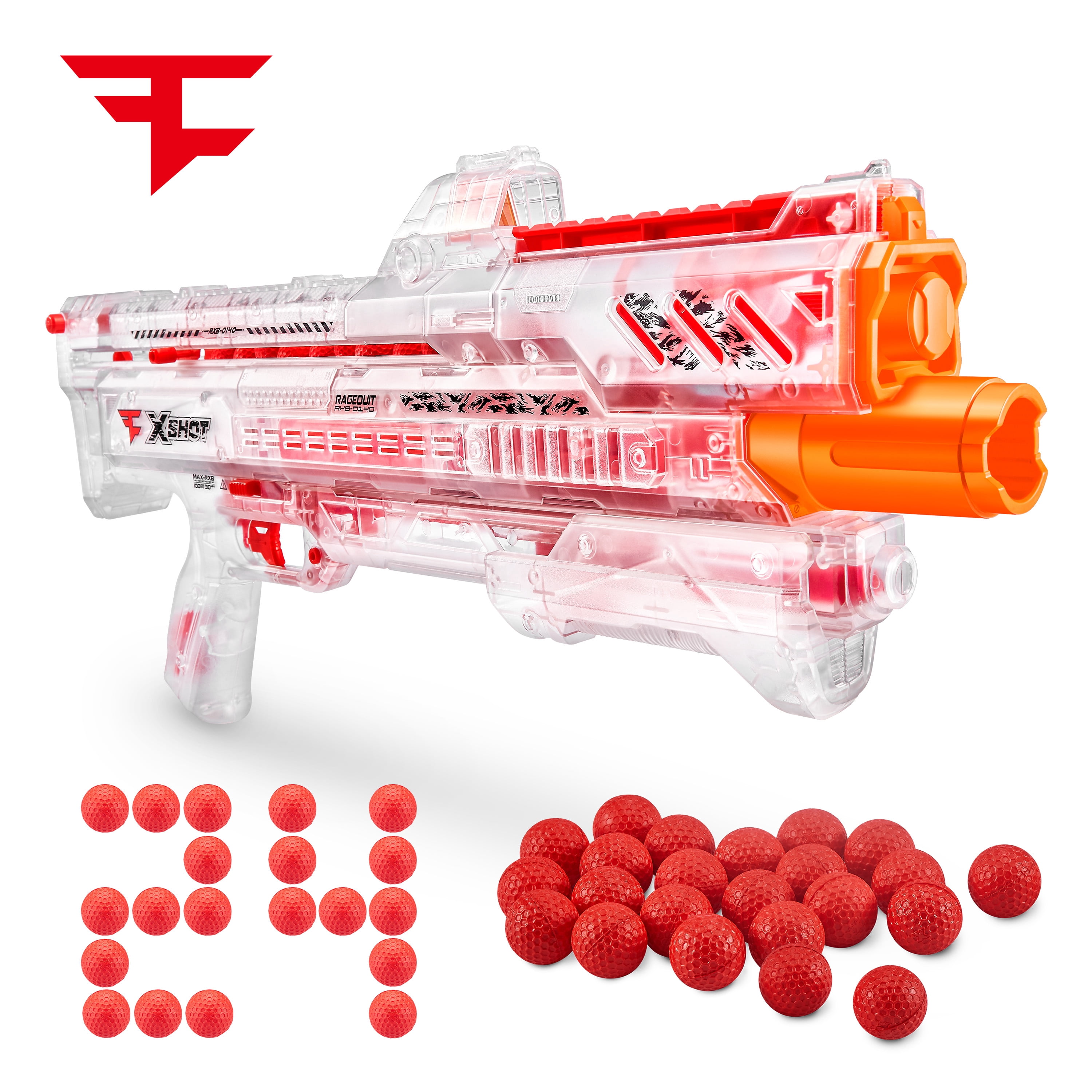 X-Shot Faze Ragequit Round Blaster (24 rounds) by ZURU - Walmart.com