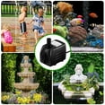 thumbnail image 7 of PULACO 10W 160GPH Submersible Pump with 3.3 ft Tubing for Aquariums, Fish Tank, Pond Fountain, Statuary, Hydroponics, Water Feature, Indoor Fountains, 7 of 7