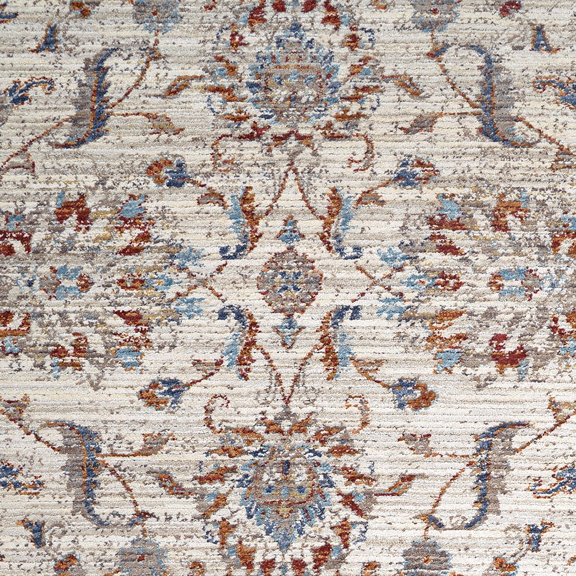 Couristan Nostalgia Persian Tabriz Area Rug, Antique Cream, 6'6" x 9'6"
