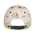 thumbnail image 6 of Fotbe Avocado Doing Sport Yoga Baseball Cap, Avocado Doing Sport Yoga Print Dad Hat,Outdoor Hat,Adjustable Sports Cap, Perfect For Activities, 6 of 9
