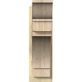 thumbnail image 2 of Ekena Millwork 8"W x 26"D x 26"H Merced Rough Sawn Traditional Outlooker, Douglas Fir, 2 of 4