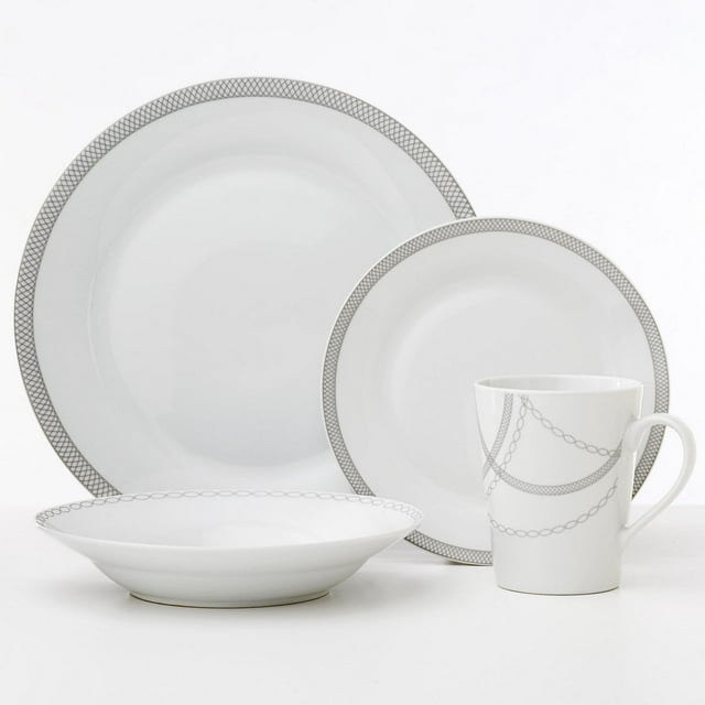 Ensemble de service 16PC Infiniti bordure ronde