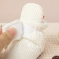 thumbnail image 6 of Fesfesfes Baby First Walking Shoes Fall Winter Non Slip Sole Comfortable Shoes Toddlers Childrens Soft Breathable Baby Footwear Casual Wear Indoor Outdoor Holiday Party(White,0-6 Months), 6 of 8