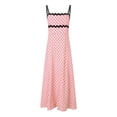 thumbnail image 6 of Women's Casual Summer Floral Long Maxi Dresses Floor Length Sleeveless Plus Size Sundresses, 6 of 8
