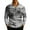 Gray007, variant on QHRMKOG Men's Sweatshirt Warm Camouflage Print Quarter Zip Pullover Loose Fit Sport Stand Collar Sweatshirts Autumn Trendy Long Sleeve Tops Green 2XL