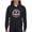 Black, variant on Floral Smile Fun Trendy Graphic Symbols Youth's Hoodie