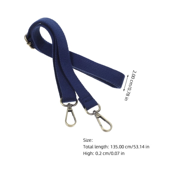 LOLIPPYY Adjustable Universal Bag Strap in Dark - Accessory for Handbags and Crossbody Bags, 1 Piece