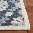thumbnail image 3 of SAFAVIEH Martha Stewart Tufted Diamond Area Rug, Blue/Ivory, 4' x 6', 3 of 9