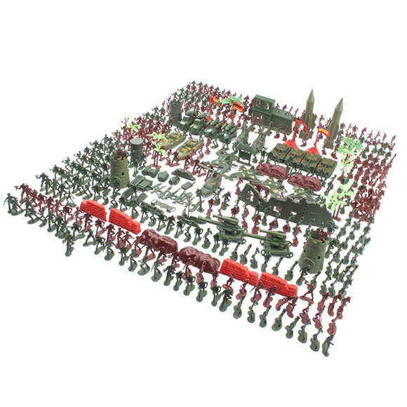 Figuras Militares Juguete Casa de Juego Decorativa Moda Mini Vestir Soldado de Juguete