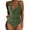 Green1, variant on One Piece Swimsuit Women Blue L Women's Slimming and Shielding Two Swimsuit for Women with Straps