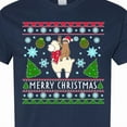 thumbnail image 4 of Inktastic Merry Christmas Sloth and Llama Ugly Sweater Style T-Shirt, 4 of 5