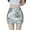 Silver, variant on Riforla Women's Mini Sequin Skirt Sexy High Waisted A Line Skirt for Women Women's Skirts Black L