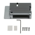 thumbnail image 1 of Carcasa de Aleación de aluminio CNC con ranura externa NikouMX Para Raspberry Pi 4 gris, 1 of 8
