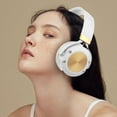 thumbnail image 1 of Bluetooth Headset with Microphone, Wireless 5.0, 10 Hrs Working Time, Noise Cancelling, Over Ear, Foldable, 40MM Speaker, Stereo Sound, for Music, Calls, Gaming, 1 of 8