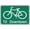 Warning Sign 1, variant on To Downtown Bike Sign 8"x12", Aluminum Tin Warning Signs for Home Outdoor Garden, High Visibility Directional Sign for Bike Path
