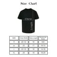 thumbnail image 2 of Gildan Youth Softstyle Cotton T-Shirt, Kids Short Sleeve Crewneck Shirt, Black Tee, Size S, 2 of 5