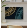 thumbnail image 2 of Cavepop Canvas Print Wall Art - Abstract Circle 18" x 24", 2 of 3