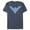 Navy Blue Heather, variant on Men's Batman Nightwing Logo  Graphic Tee Navy Blue Heather 3X Large