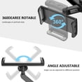 thumbnail image 2 of Soporte para reposacabezas de coche, soporte para tableta/teléfono para reposacabezas de asiento trasero de coche ajustable y giratorio de 360 ​​°, teléfonos móviles, 2 of 5