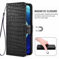 thumbnail image 4 of Case iphone 12 [Premium Pu Leather] [Card Compartment] [Magnetic Closure] Rfid Protective Cover Flip Case Case Cover Etui Compatible with Iphone 12 / 12pro Black, 4 of 7