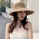 thumbnail image 4 of Sombrero Cloche para el sol transpirable: sombrero de verano a la moda con perlas falsas, gorra de playa, sombrero de ala ancha, 4 of 5