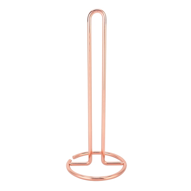 Oubit Roll Paper Rack,Metal Standing Simply Roll Tissue Holder Paper Towel Holder Class Leading Features