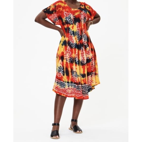 Womens Tie Dye Dress