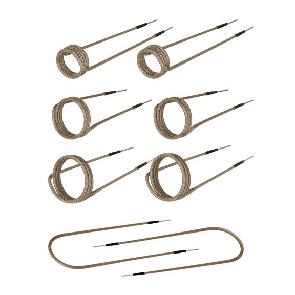 Solary Induction Heater Coil Kit, 8pcs Magnetic Induction Heater Coils