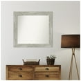 thumbnail image 4 of Amanti Art Custom Framed Wall and Bathroom Mirror (33 x 36 in.), Dove Greywash Frame, 4 of 7